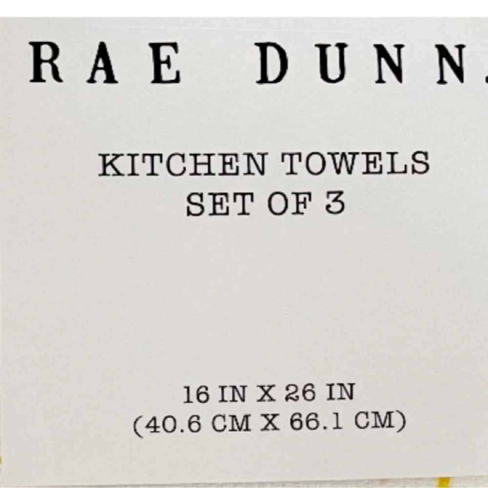 NEW Rae Dunn BEST MOM Set of 3 Kitchen Towels 🌼🌼🌼